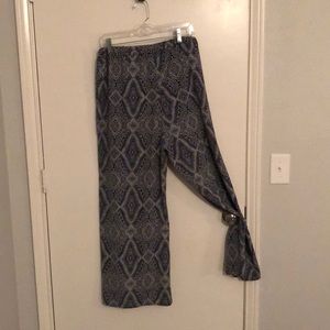 Conscious wide leg pants